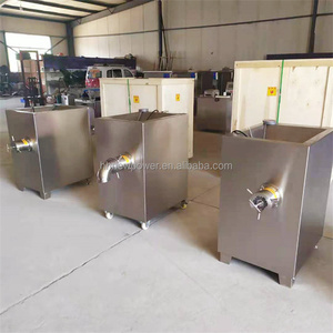 Machines de traitement de la viande à usage industriel équipement de hachage de viande fraîche en gros bloc machine à hacher le poisson congelé - Product Image 6