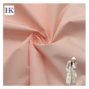 Tại chỗ 30D sợi ngang T800 đàn hồi nhẹ giả bông xuống Áo Khoác Vải Polyester