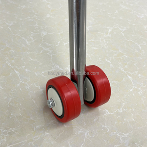 Déambulateur pliant en acier inoxydable avec siège et roues, aide <span class=keywords><strong>à</strong></span> <span class=keywords><strong>la</strong></span> marche pour personnes âgées, rollator avec coussin pour <span class=keywords><strong>la</strong></span> réadaptation des personnes âgées et handicapées - Product Image 5