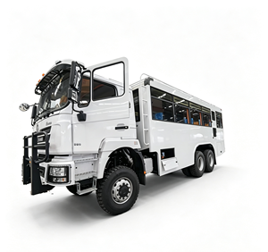 Bus tout-terrain Shacman 6x6 personnalisé LHD/RHD pour le <span class=keywords><strong>transport</strong></span> minier et interurbain dans le désert, les montagnes et les champs pétrolifères - Product Image 2