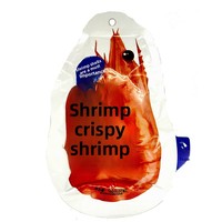 Cai Wenjing's Recommended Xiangzai Bian Shrimp Boss Udang Renyah Siap Santap Udang Fujian 9g (6 Buah) Camilan