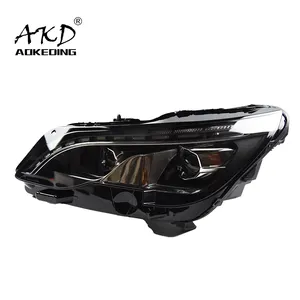 AKD araba modeli parçaları mal Peugeot 4008 5008 2017 2018 2019 için modifiye LED lambalar farlar DRL çift projektör Facelift