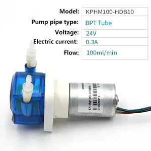 Pompe péristaltique basse pression <span class=keywords><strong>Kamoer</strong></span> KPHM100 12V/24V à moteur CC sans balais/à balais, petite, 100 ml/min, pour traitement des eaux usées (OEM) - Product Image 5