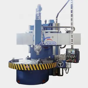 כיסוי מלא ck5120 כבד אנכי מכונת מחרטה cnc בשימוש מכונת מחרטה במחיר חיתוך מתכת