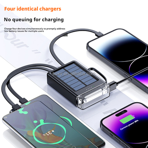 Cargador portátil móvil para exteriores personalizado 5000mAh Power Bank Station Mini Banco De Energia Portatil Solar 10000mAh Power Bank - Product Image 4