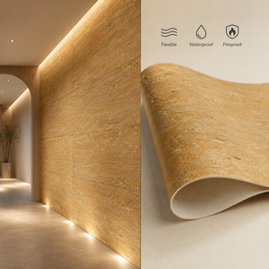 Revêtement mural extérieur en pierre souple MCM, panneaux de pierre naturelle, carreaux de pierre souple, revêtement en pierre céramique souple - Product Image 1