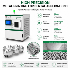 Industrial Grade SLM Metal <b>3D</b> <b>Printer</b> for Cobalt Chrome & Titanium Dental Parts - Product Image 6