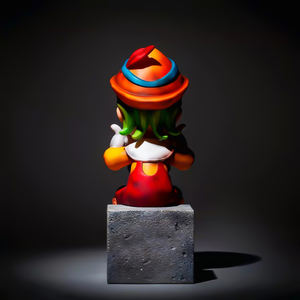 Joker Pinocho <span class=keywords><strong>payaso</strong></span> figura decoraciones <span class=keywords><strong>de</strong></span> escritorio paraíso <span class=keywords><strong>de</strong></span> los tontos muñeca <span class=keywords><strong>de</strong></span> marca compartida marea jugar arte escultura punto - Product Image 5