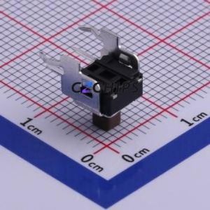 DTSA-648N-V Tactile Switch Through hole Component THT Switch Single Pole Single Throw Rectangle Button Right Angle Insert 6.2mm - Product Image 2