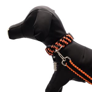 Collar de perro de Paracord de tamaño de Color personalizado de fábrica, Collar de perro táctico duradero, correa de lujo, hecho a mano Collar trenzado de perro, hebilla de Metal - Product Image 6