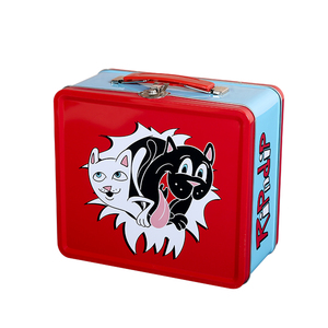 Hộp Đựng Đồ Ăn Trưa Bằng Thiếc Có Tay Cầm Tùy Chỉnh In Đầy Màu Sắc Cho Trẻ Em Đồ Chơi Có Khóa Hộp Thiếc Đóng Gói Quà Tặng - Product Image 6