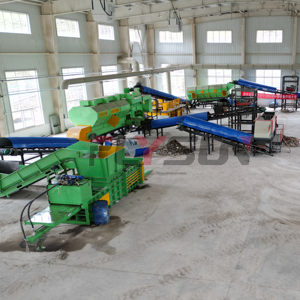 High-Capacity Waste Treatment Line for the Large-Scale Sorting Recycling and Treatment of Mixed Municipal Solid Waste - Product Image 2