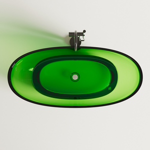 Baignoire transparente grande taille en gros, disponible en plusieurs couleurs, pour bain relaxant en intérieur ou extérieur, idéale pour appartement - Product Image 3