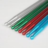 Baguettes de batterie professionnelles en alliage d'aluminium 5A, lestées, pour la pratique de la vitesse, pour batteries acoustiques ou électroniques
