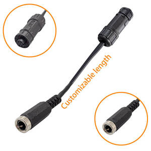 OEM ODM DC Female <b>Power</b> Electrical Screw Terminals Adapter <b>Cable</b> Wire Harness for Monitoring - Product Image 2