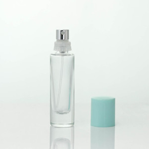 Botella de <span class=keywords><strong>Perfume</strong></span> de Vidrio Transparente Redonda de 10 ml con Tapa Dorada Negra, Botella de Muestra de <span class=keywords><strong>Perfume</strong></span> con Atomizador FEA 15 - Product Image 4