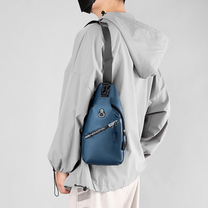 Unisex Small Sling Crossbody Backpack Shoulder Bag Lightweight One <b>Strap</b> Backpack Sling Bag Backpack for Hiking Traveling - Product Image 6