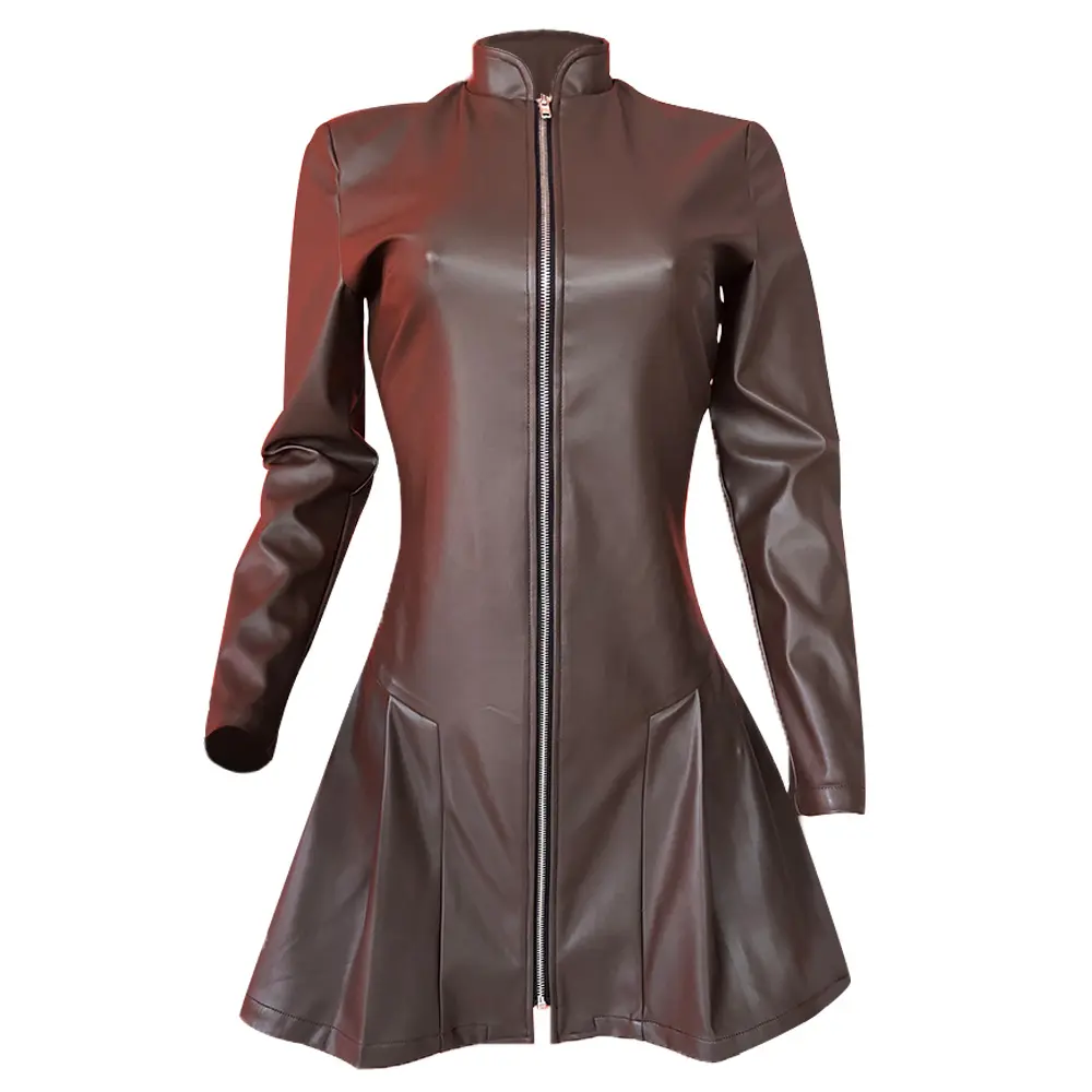 leather clothing women