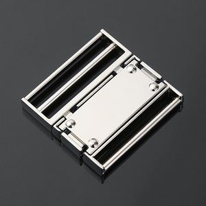 Flat Metal Side Release Buckle Silver Durable For Bags And Clothing Adjustable <b>Webbing</b> Backpacks Garment Belt Buckles - Product Image 2