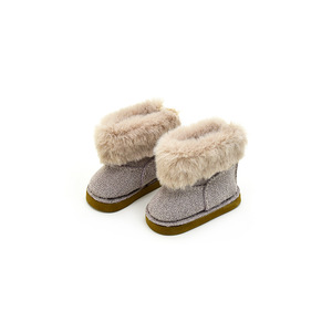 Chaussures de poupée 1/6, <span class=keywords><strong>bottes</strong></span> de neige pour poupées <span class=keywords><strong>en</strong></span> coton de 20 cm, <span class=keywords><strong>bottes</strong></span> d'hiver - Product Image 3