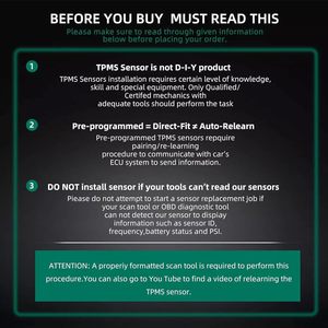 Sensor de Presión de Neumáticos Arvov F20/X5/X6/F15/Mini Cooper/F56/F60/R56 Alpina 433MHz DC5V con Pantalla LCD Integrada y 1 Año de Garantía - Product Image 3