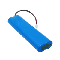 Batterie rechargeable au lithium-ion 7,4 V 18650, pack 2S2P 5200 mAh avec PCM pour interphone sans fil et sécurité