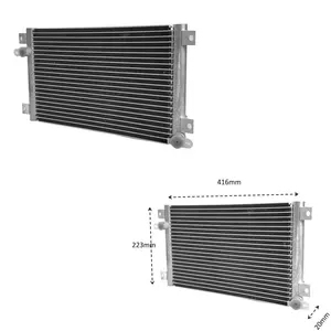 MCHE Micro-Channel Parallel Heat Exchanger Micro Channel Heat Exchanger Fin Tube Aluminium Microchannel Condenser Coil