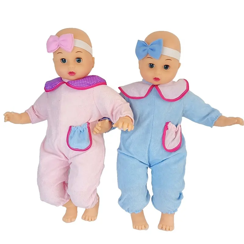 Fast Dispatch Soft Vinyl Cotton Newborn Baby Doll Lifelike Boys Girls Toy Reborn Dolls