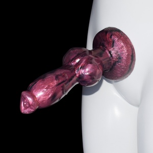 NNSX Dildo para perros, Dildo enorme, Plug anal, Masajeador de próstata, Juguetes sexuales anales para adultos, Estimulación sexual, Plug anal grande, Nudo de lobo - Product Image 4
