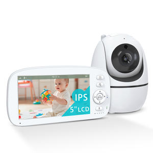 <span class=keywords><strong>Meilleur</strong></span> prix 5 pouces 720p usine numérique vidéo bébé moniteur avec caméra détection de pleurs nouveau bébé Audio caméra bébé moniteur - Product Image 1