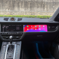 Écran de divertissement pour voiture, double écran, CarPlay sans fil amélioré, Android TV, écran tactile GPS pour Macan 95B.2