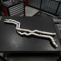 Système d'échappement CSZ en stock pour BMW F87 M2C S55 3.0T, échappement de haute qualité en acier inoxydable SS304, tube intermédiaire à longueur égale et résonateur