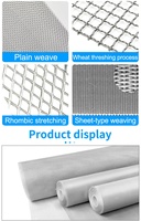 Maille en argent massif pur à 99,9 %, grille 100x100mm, fil d'argent, collecteur de courant pour batterie, argent 999, mailles 20, 30, 40, 60, 80, 100, 200