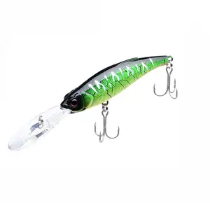 Hard Floating 3d Eyes Iscas Artificiais Minnow Fishing Lure 7.5cm 12g Bass Trout Pike Fishing Minnow Lures