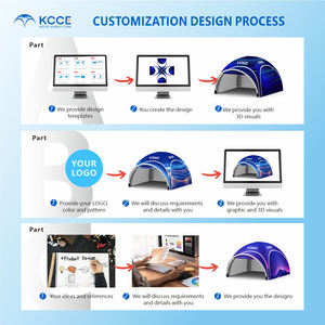 Stand Espositivi per Concessionarie Auto Promozione Marchio Cupola Gonfiabile Spider Shelter Gazebo Gonfiabile Tenda Gonfiabile per Eventi - Product Image 4
