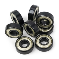 Roulements à billes à gorge profonde en acier chromé de haute qualité 608ZZ 608RS 608 ABEC-9 avec joints en fer de précision pour skateboard