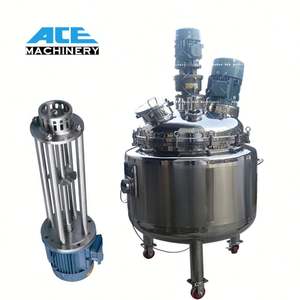 Máquina para Hacer Jabón Líquido Manual de 500L, 1000L, 2000L, 3000L, Mezcladora Homogeneizadora para Detergente, Activador, Champú y Loción - Product Image 4