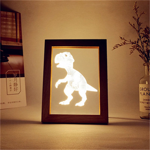 Marco de fotos accionado por Usb para el Día de San Valentín, <span class=keywords><strong>luz</strong></span> Led acrílica 3d de noche, <span class=keywords><strong>luz</strong></span> blanca cálida, decoración de vacaciones - Product Image 3