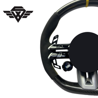 Volant de direction personnalisé en carbone haut de gamme pour Mercedes Benz W223 809Y GLC Classe E W464 G63