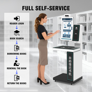 Terminal de Préstamo y Devolución de Libros de Alta Velocidad con RFID para Bibliotecas, con Autogestión y Uso sin Supervisión para un Pago Rápido en Bibliotecas Universitarias - Product Image 2