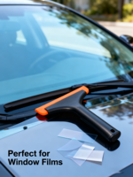 KUNAISI Outil de nettoyage pour voiture en plastique et caoutchouc, raclette à eau pour film PPF et detailing 19x15cm 90g