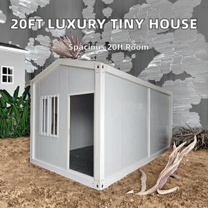 Kit de Estructura de Panel Sándwich para Casa Contenedor Plegable y Transpirable de 20 pies/40 pies, Casa Prefabricada para Exteriores, Grosor Estándar 1 - Product Image 2