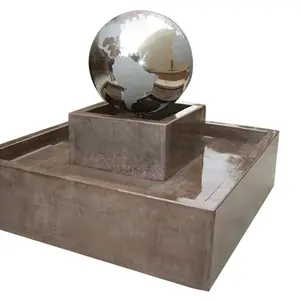 Garden Decoration Sell Garden Water Fountain Sphere Decoration Hollow Water Feature Sphere