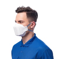 Masque de protection respiratoire anti-poussière à vente directe, protection contre les particules, demi-masque facial