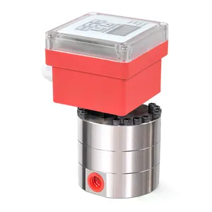 Misuratore di portata piccolo colla liquida Display digitale Mini sensore di flusso del carburante misuratore d'acqua Micro misuratore di portata ad ingranaggi ovali