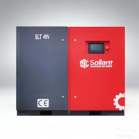 Compresseur à vis industriel PM VSD à pression stable ±0,01 MPa pour la découpe laser pour la fabrication