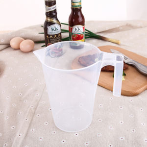 Pichet <span class=keywords><strong>à</strong></span> mesurer liquide de qualité alimentaire solide OEM 1L gobelet <span class=keywords><strong>à</strong></span> mesurer en plastique écologique avec usage en cuisine vente en gros avec poignée - Product Image 2