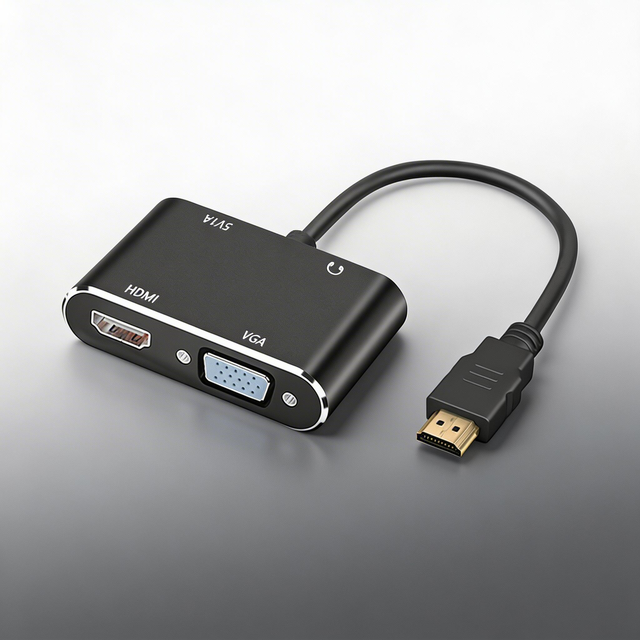 USB 3.0 to HD VGA DVI Adapter Converter 1080P HD Multi Port Video Adapter for Computer Laptop Projector Monitor Extend Screen