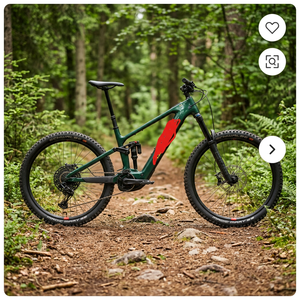 สำหรับจักรยาน Vala 1 C R E-Mountain/Bike 2025 โช้คไทเทเนียมสไตล์วินเทจ ล้อคาร์บอนไฟเบอร์แบบฮาล์ฟไพพ์ roabike - Product Image 2