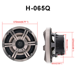 6.5 Inch H-065 BT Amplifier With Hanging Horn <b>Stereo</b> <b>System</b> IP66 Waterproof Impedance Marine Speakers for ATV/Golf - Product Image 6